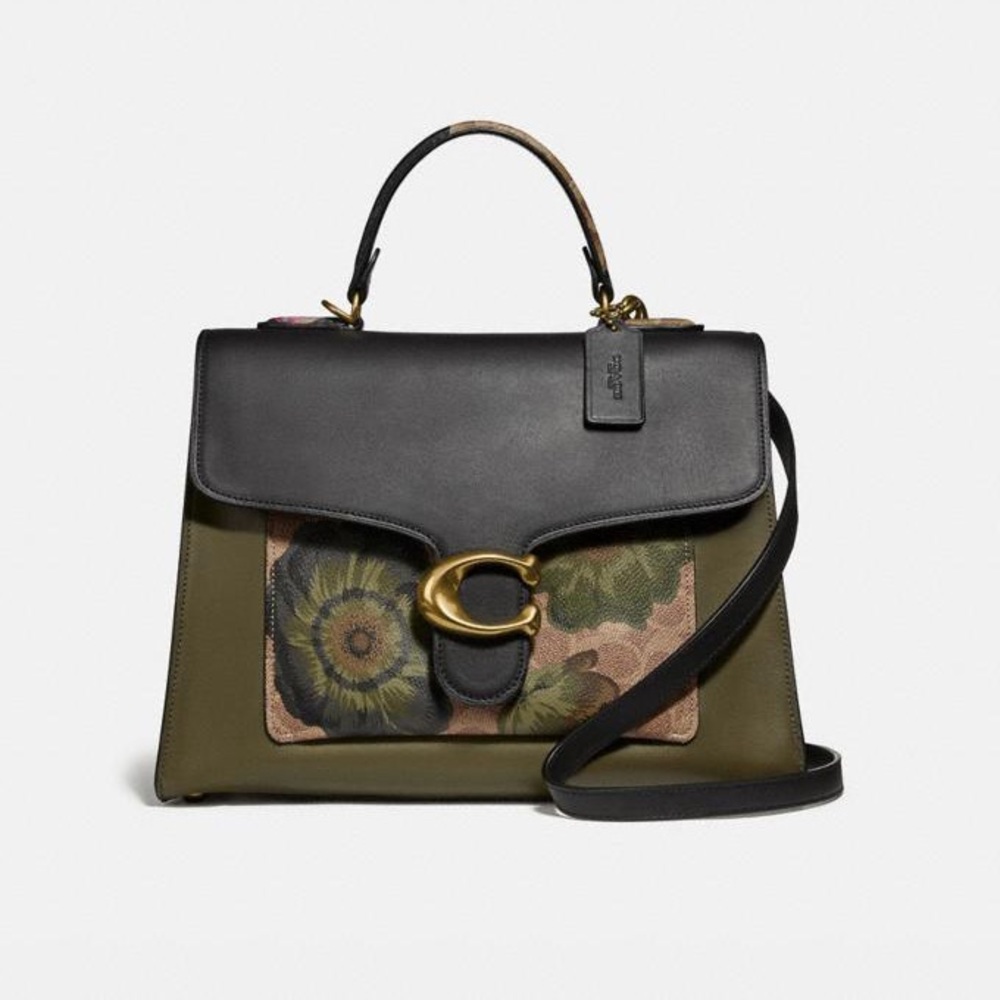 Coach x Kaffe Tabby Top Handle